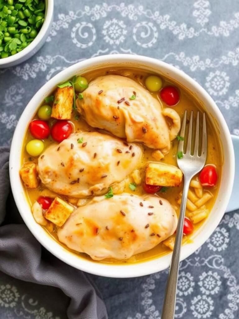 EASY CHICKEN BAKE – Simple 5-Ingredient Recipe