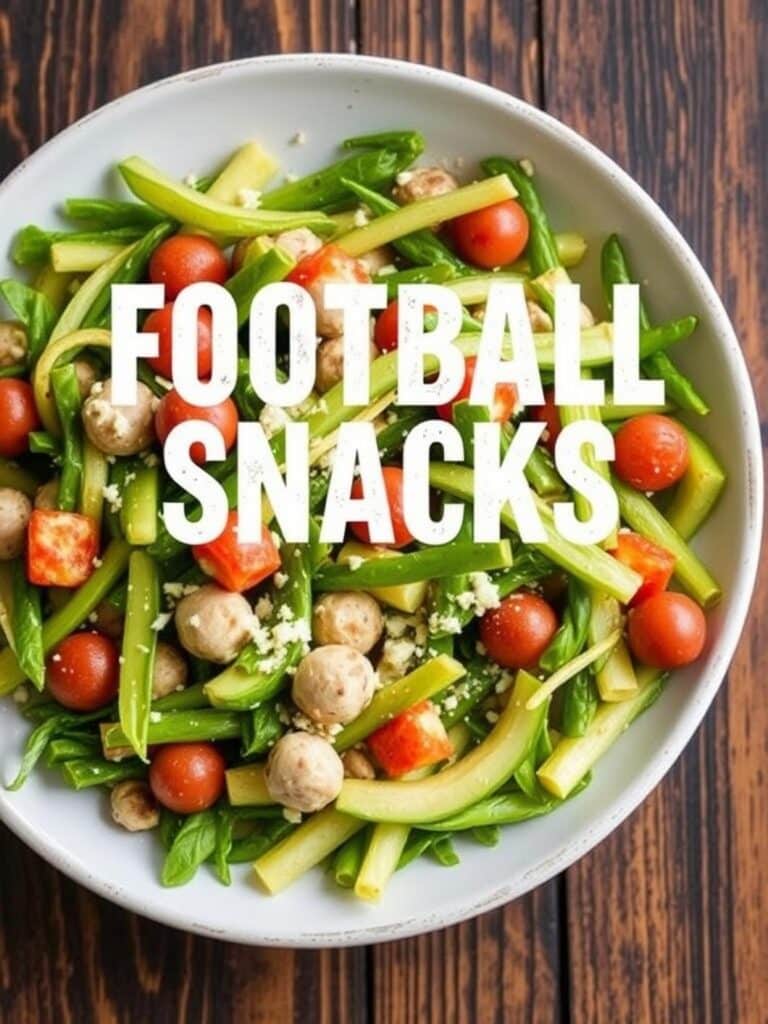 FAST FOOTBALL SNACKS – Ready in 20 Minutes
