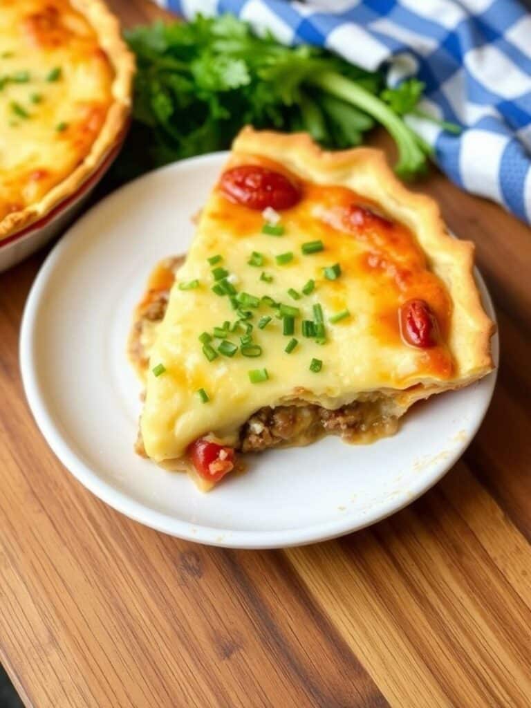 Cheeseburger Pie Hot Dish – Best Family Dinner