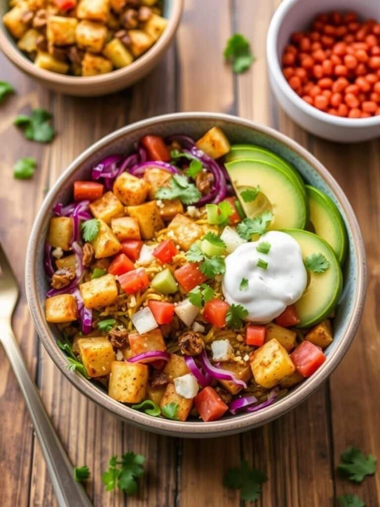 Hearty Potato Taco Bowl – Best Family Dinner
