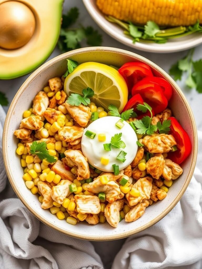 Street Corn Chicken Bowl – Best Family Dinner