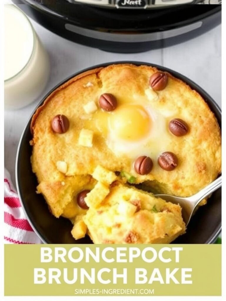 CROCKPOT BRUNCH BAKE – Simple 5-Ingredient Recipe