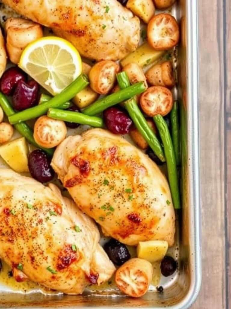 SHEET PAN CHICKEN – Ready in Just 25 Mins