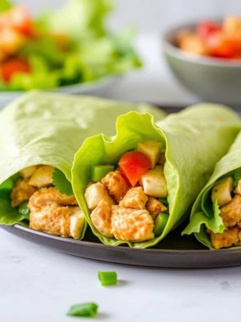 Cheesy Chicken Wraps – Ready in Just 15 Mins