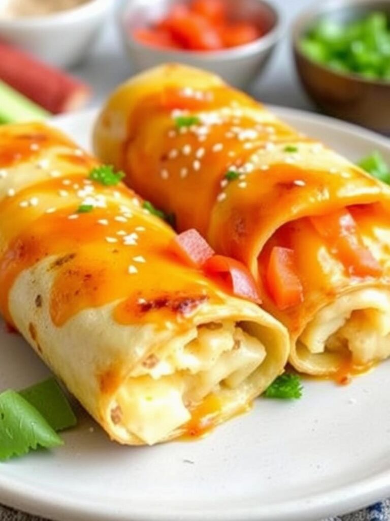 CHEESY POTATO BURRITOS – Simple & Delicious