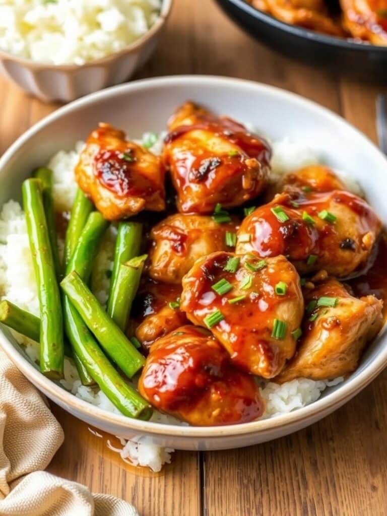 HONEY GARLIC CHICKEN DINNER – Easy Comfort Food