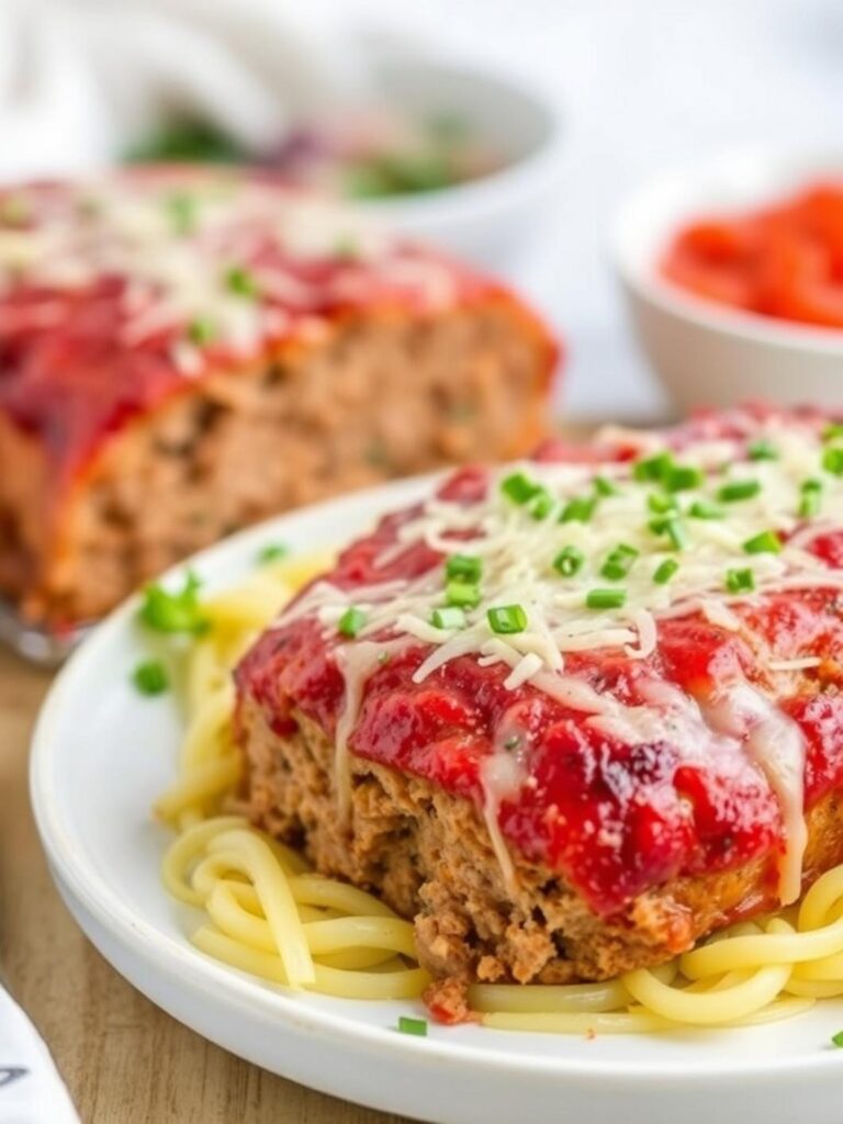 GARLIC PARMESAN MEATLOAF – Easy Comfort Food