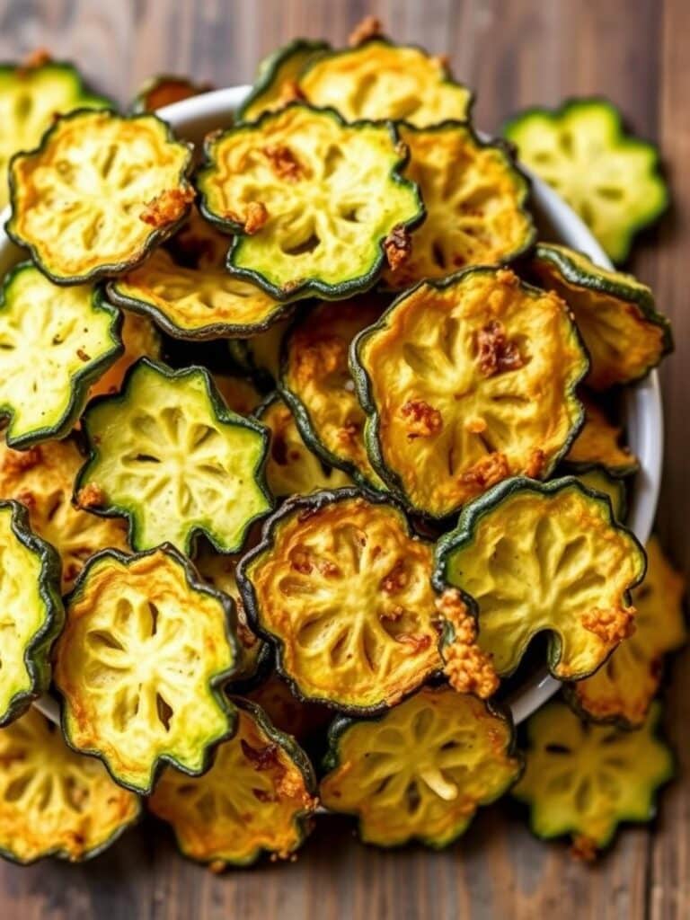 CRUNCHY ZUCCHINI CHIPS – Guilt-Free & Healthy