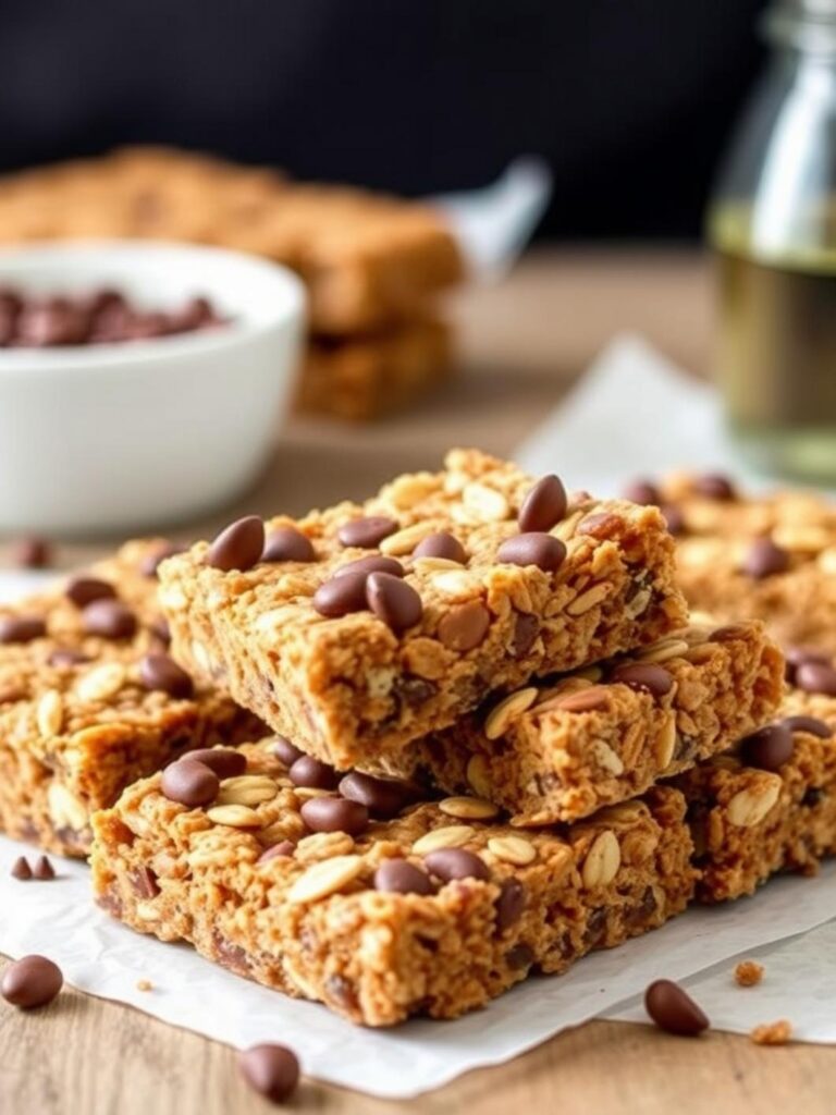 NO BAKE GRANOLA BARS – Simple & Delicious