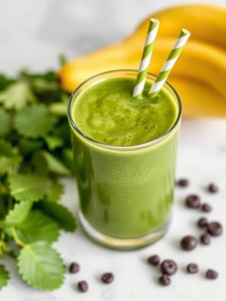 Healthy Green Smoothie For Family Mornings