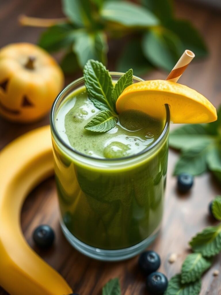Healthy Green Smoothie For Family Mornings