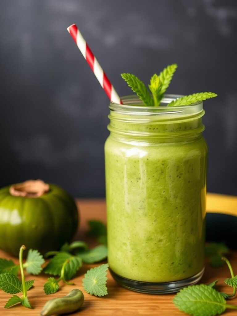 Healthy Green Smoothie For Family Mornings