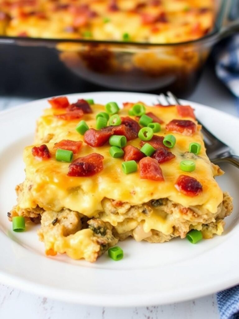 BACON CHEESEBURGER CASSEROLE – Low Carb & Delicious