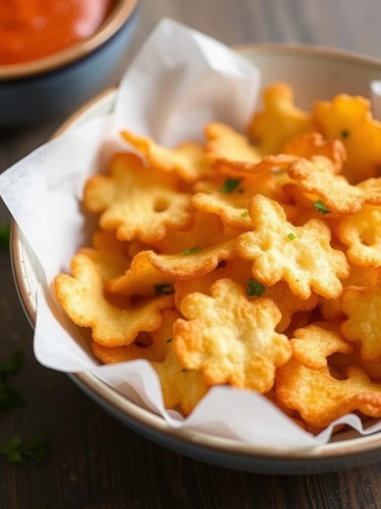 CRISPY COTTAGE CHEESE CHIPS – Healthy & Nutritious
