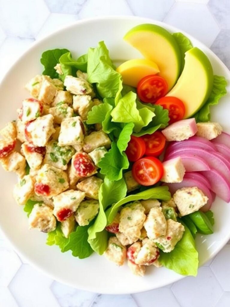 Easy Adult Lunchables With Chicken Salad