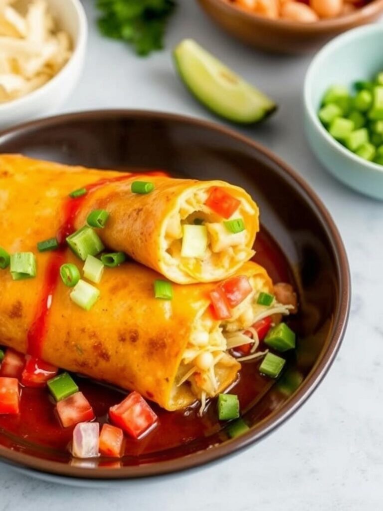 CHEESY POTATO BURRITOS – Easy Comfort Food