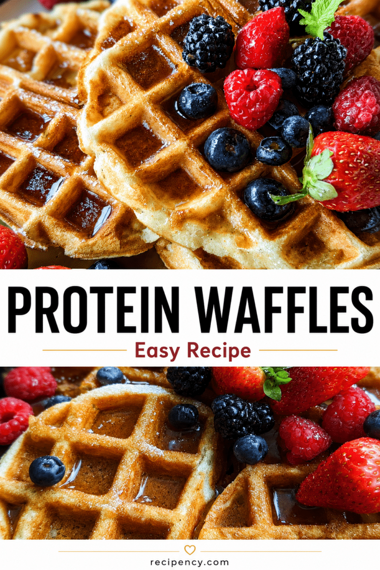 Oatmeal Cottage Cheese Waffles