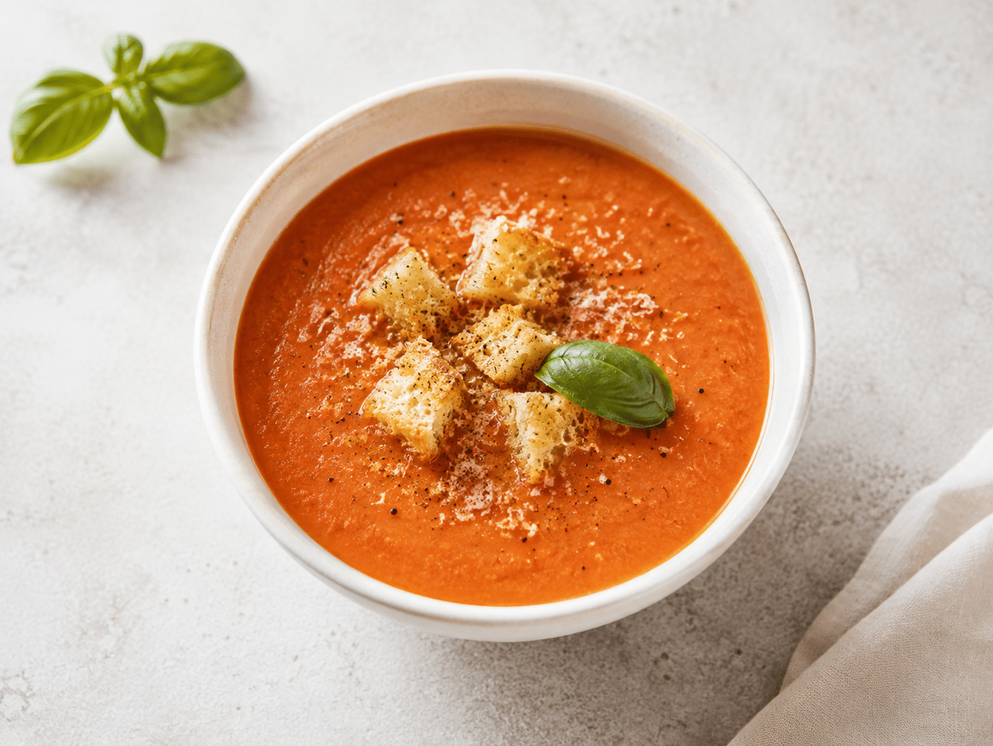 easy lunch recipes tomato basil soup 08