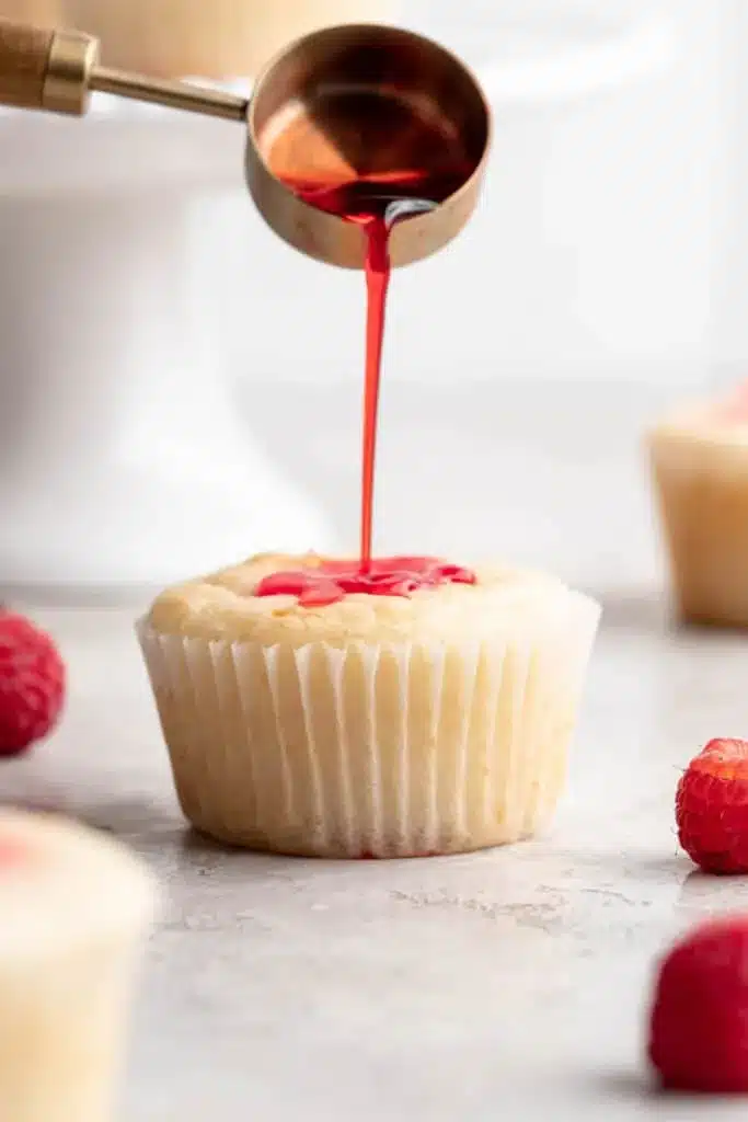raspberry lemon poke cupcakes 4 1