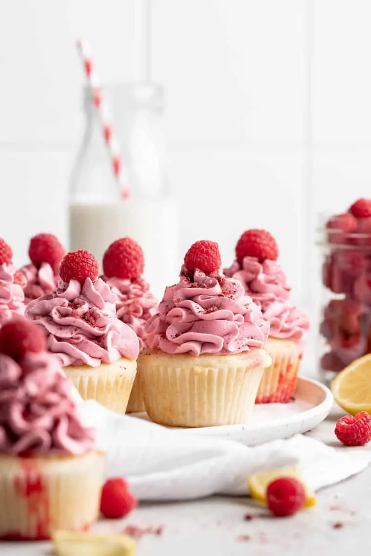 raspberry lemon poke cupcakes 7 1
