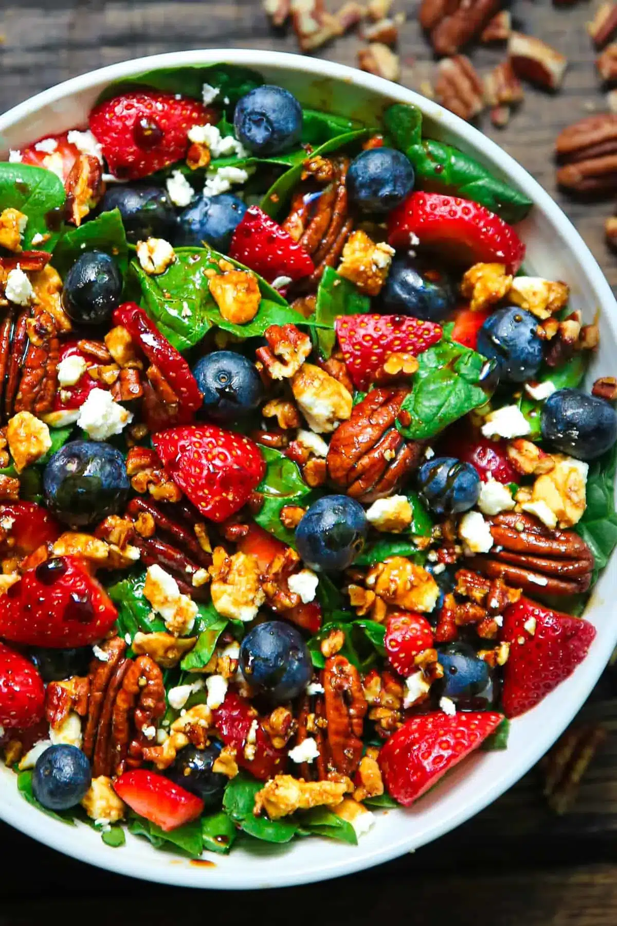 15-Minute Strawberry Spinach Salad 7 15 minute strawberry spinach salad 1 1