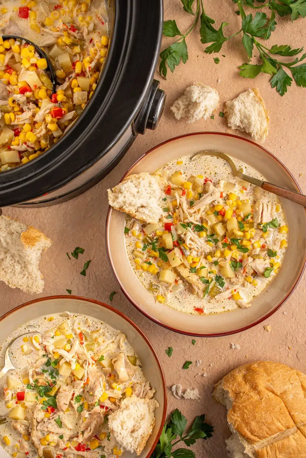 crockpot chicken corn chowder 1 2
