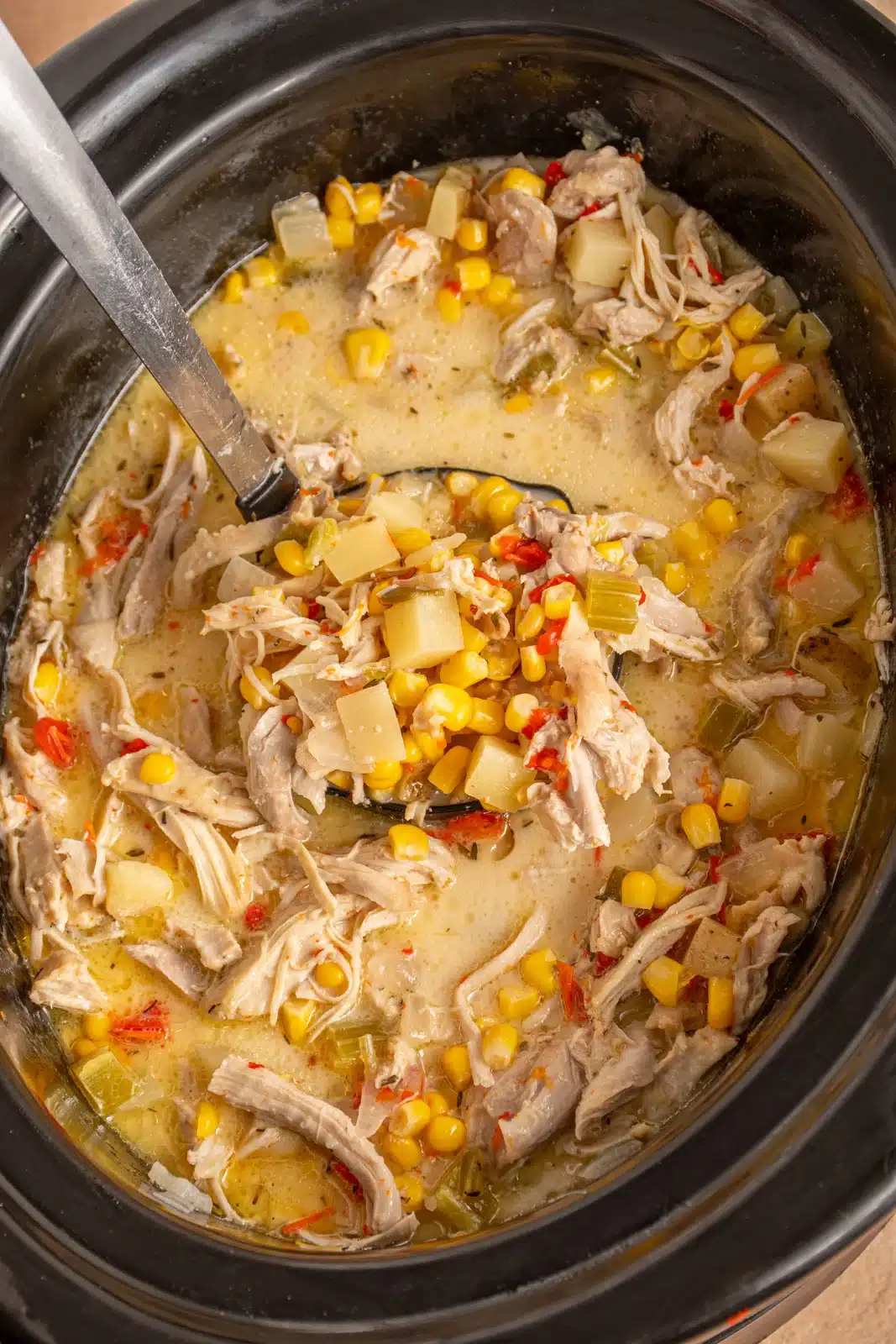 crockpot chicken corn chowder 5