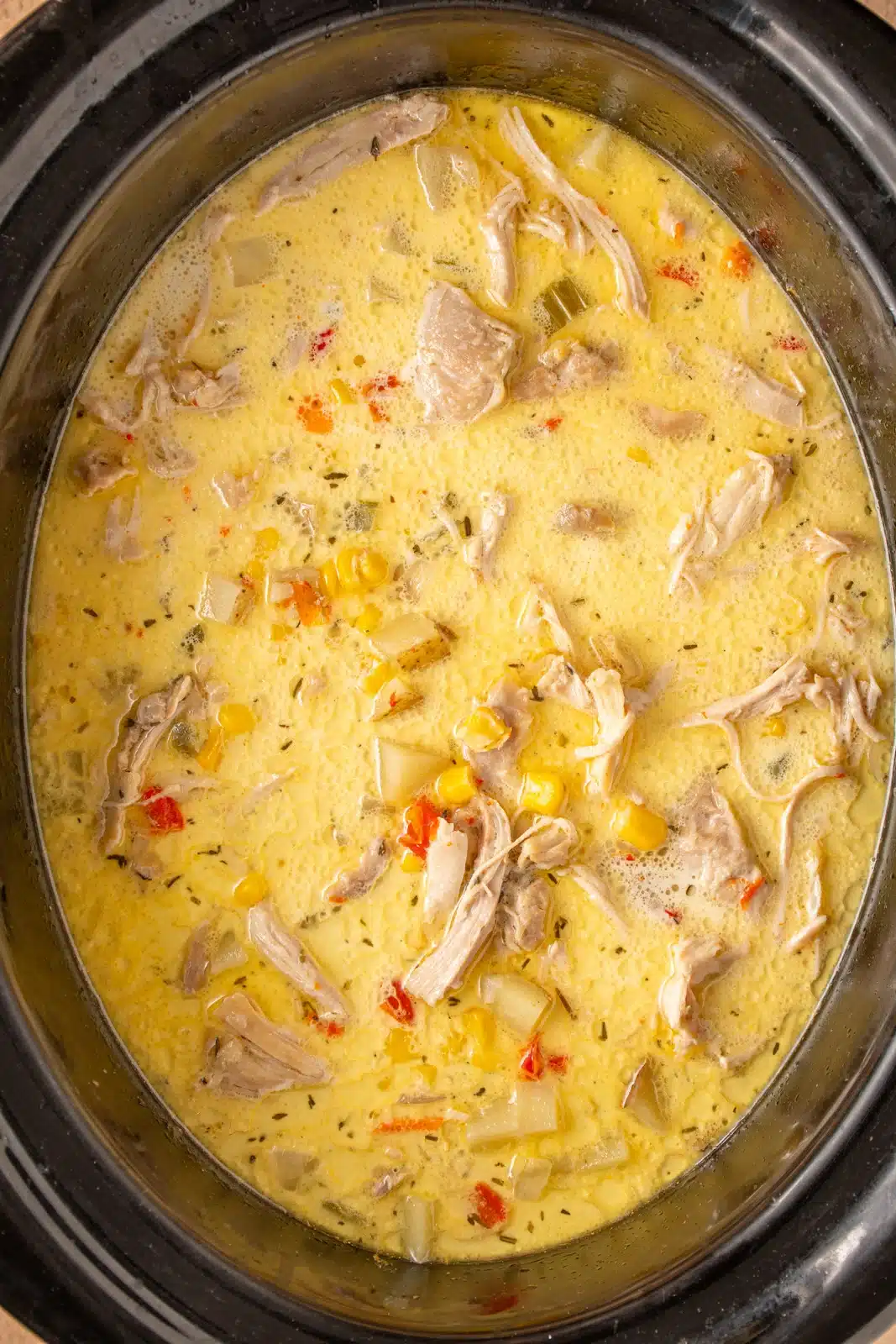 crockpot chicken corn chowder 6