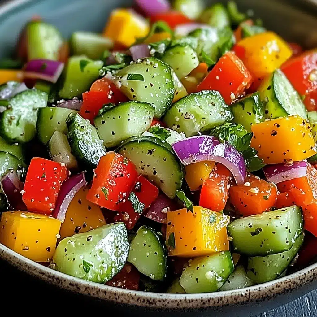 cucumber sweet pepper salad 2 1