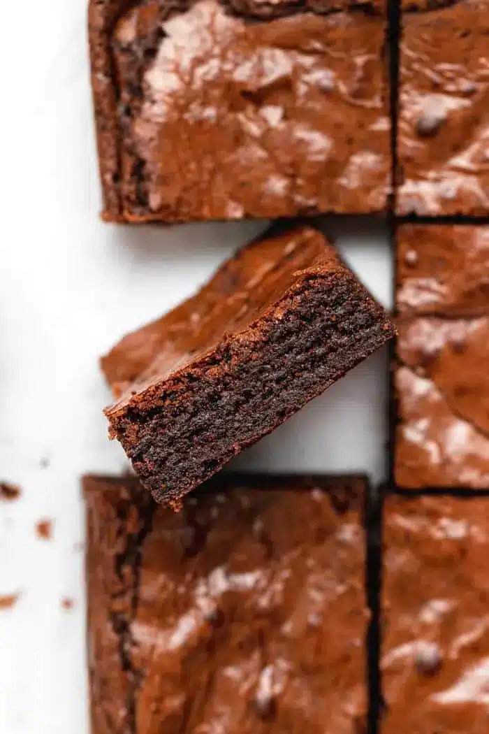 fudgy chewy brownies 7 1