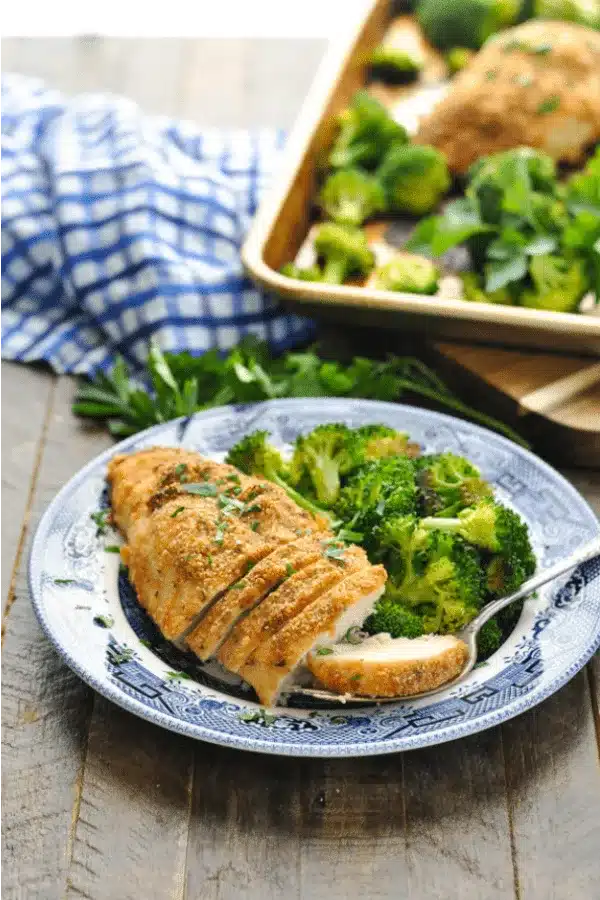 Garlic Parmesan Chicken and Broccoli 16 garlic parmesan chicken and broccoli 1 1