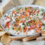 Shell Macaroni Salad with Peas 1 Bowl of veggie pizza dip