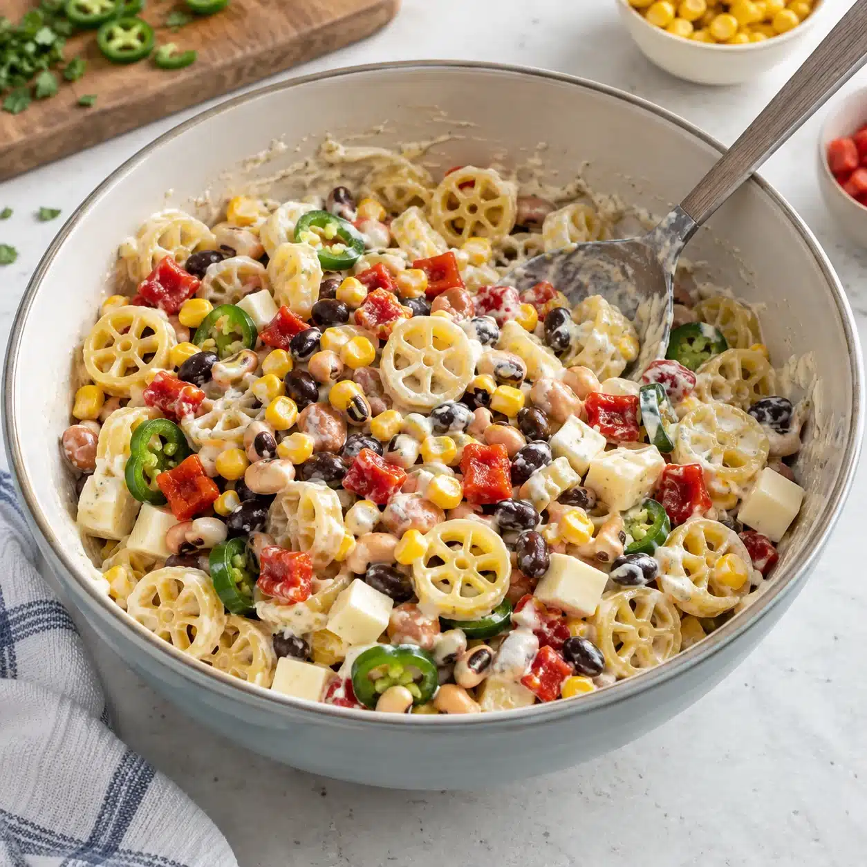 southwest pasta salad 04