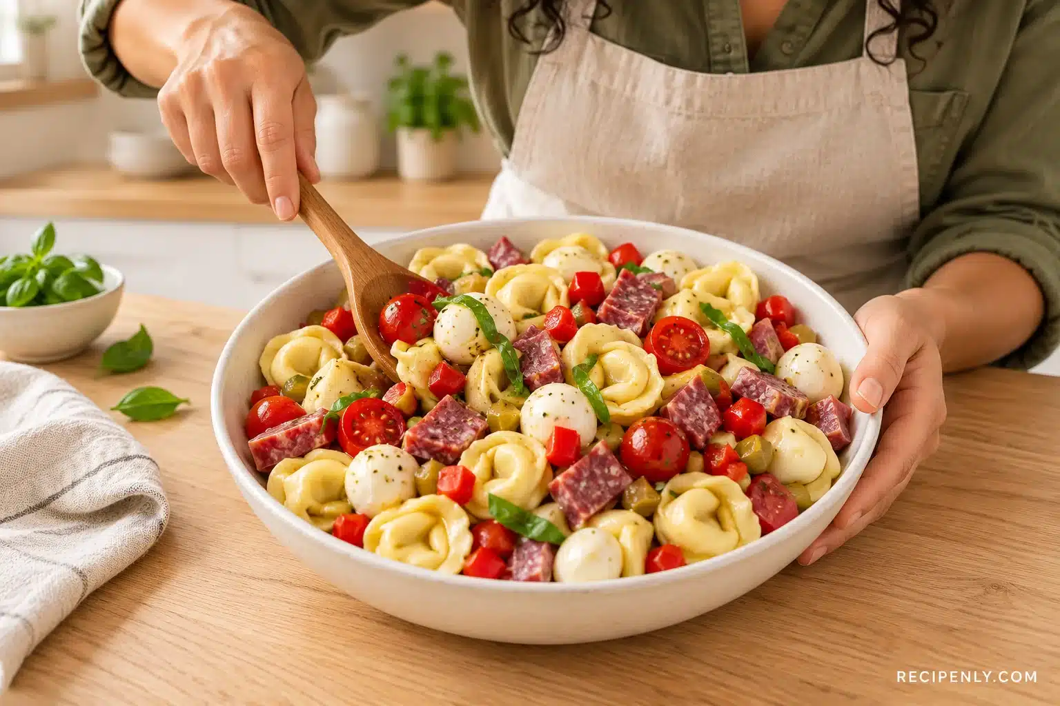 Tortellini Antipasto Pasta Salad | Recipenly tortellini antipasto pasta salad recipenly v2